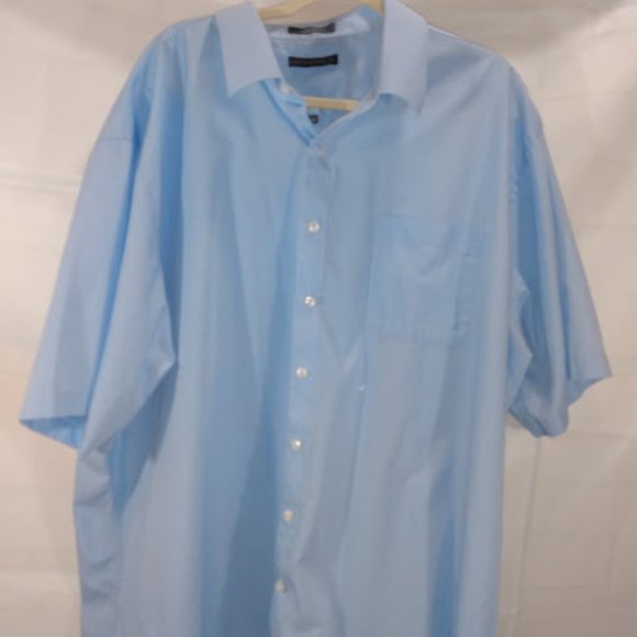 Damon: Short sleeve light blue shirt - Picture 1 of 6